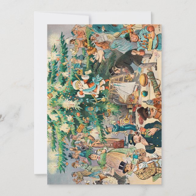 Julgran (1902) tack kort (Framsida)