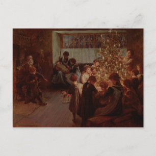 Julgran 1911 helg vykort