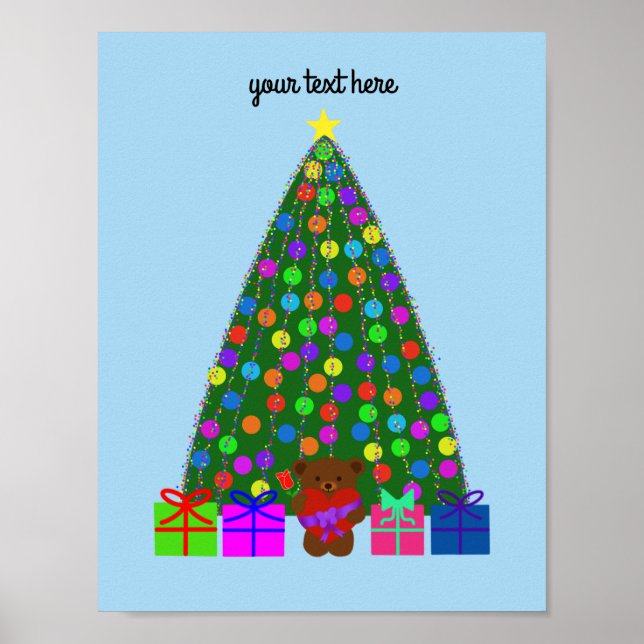 Julgran #2 Poster (Framsidan)