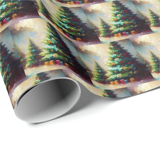 JULGRAN 2 PRESENTPAPPER (Rullad Hörn)