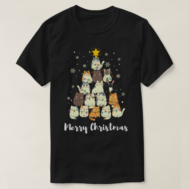 Julgran Älskare Woman Kid - Funny Merry Chris T Shirt (Design framsida)
