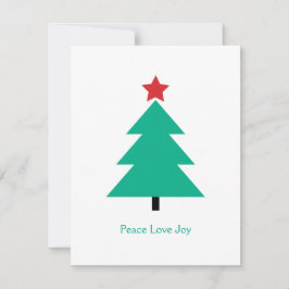 Julgran Anpassade Anteckningskort