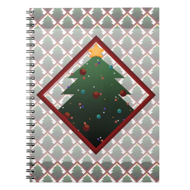 julgran anteckningsbok (Framsidan)