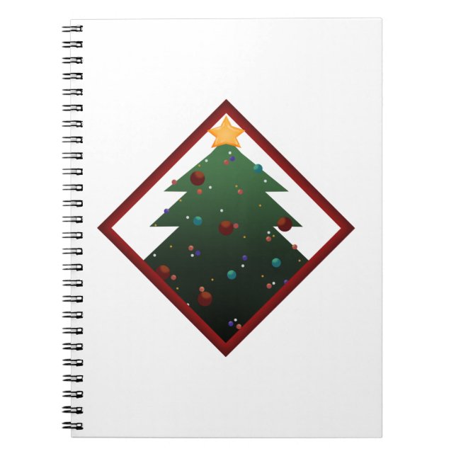 Julgran Anteckningsbok (Framsidan)