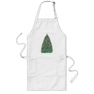 Julgran Apron Långt Förkläde