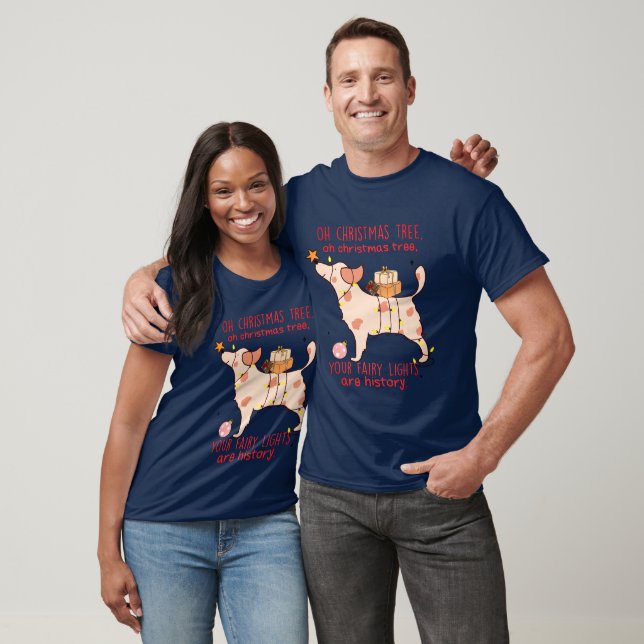 Julgran är din saga Ljus historia T Shirt (Unisex)
