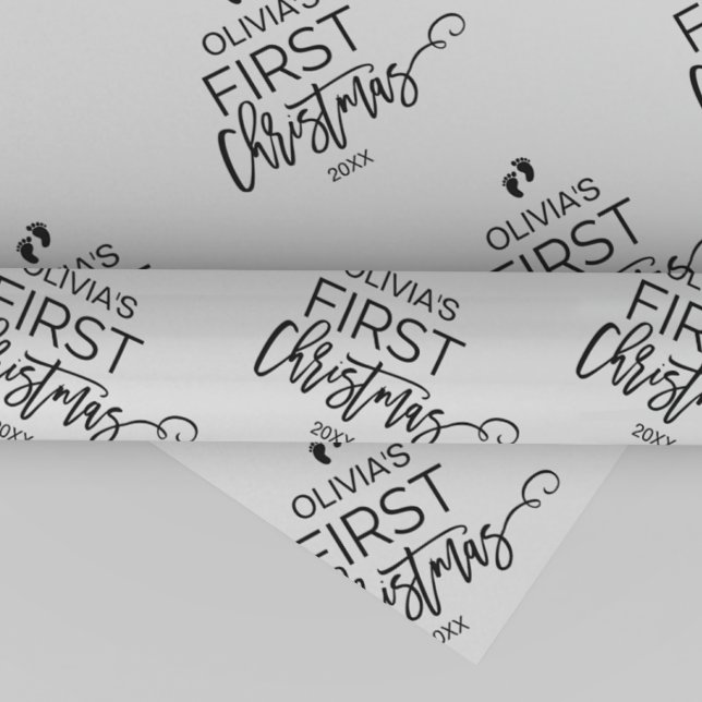 Julgran Baby: Första julen Presentpapper (Skapare uppladdad)