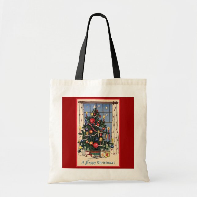Julgran Bag Tygkasse (Framsidan)