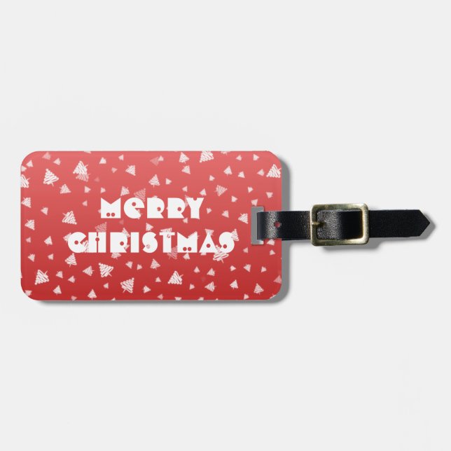 Julgran Bagagebricka (Horisontell Framsida)