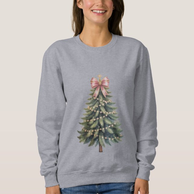 Julgran båge Coquette Xmas T Shirt (Framsida)