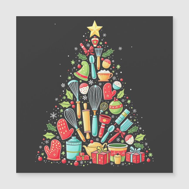 Julgran Bakning Chef Kock Xmas  (Framsida)