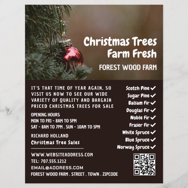 Julgran Bauble, Julgran Sales Reklamblad (Framsidan)