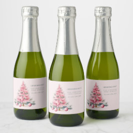 Julgran Baubles Chic Mini Champagne Labels