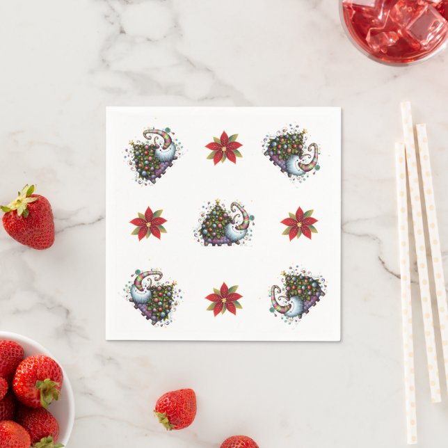 Julgran Beast Pappersservett (Insitu)