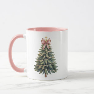 Julgran Bow Coquette Xmas Mugg