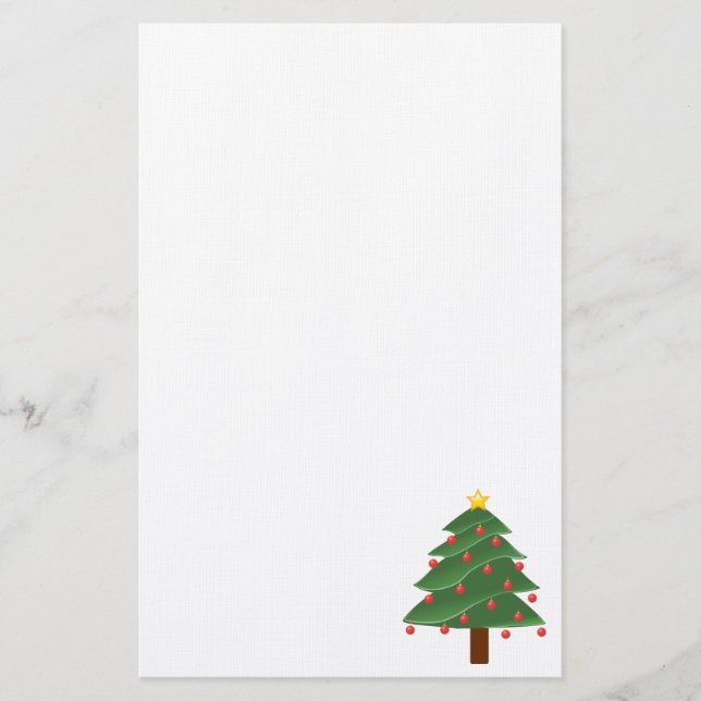 Julgran Brevpapper (Framsida)
