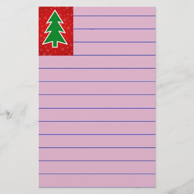 Julgran Brevpapper (Framsida)