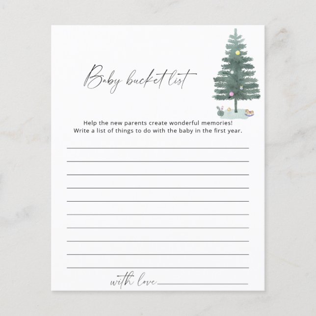 Julgran-bucket-listspel (Framsida)