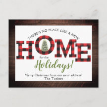 Julgran Buffalo Play Rustic New HOME Postc