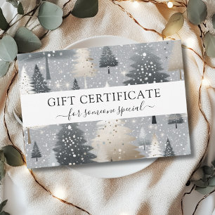 JULGRAN BUSINESS CERTIFIKAT-gåva till dig