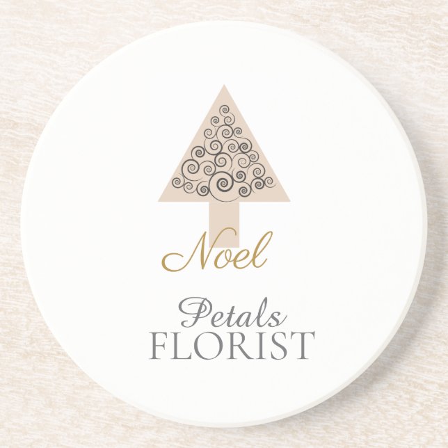 Julgran Butik Florist Varumärke, Noel     Underlägg (Framsidan)