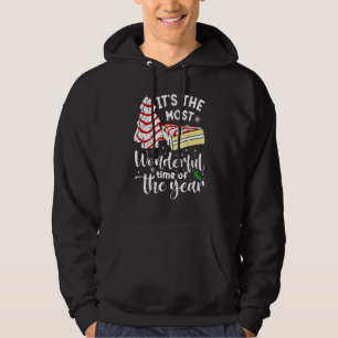 Julgran Cakes! Det är den mest underbara tiden Hoodie