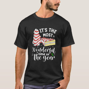 julgran Cakes Det är den mest underbara tiden T Shirt