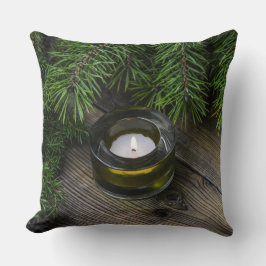 Julgran & Candle Dekorativ kudde