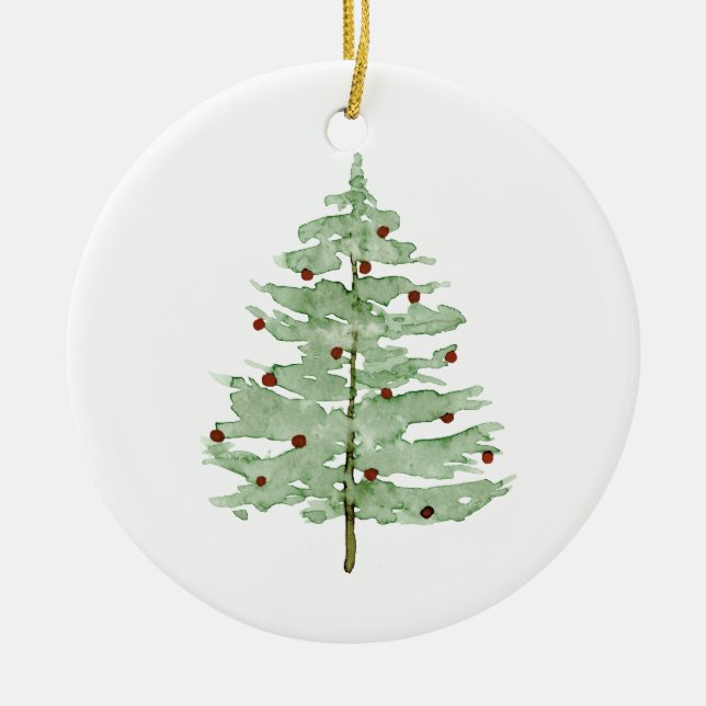 Julgran Ceramic jul Ornament (Framsidan)