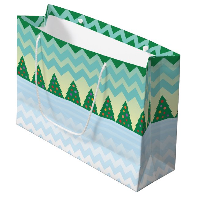 Julgran Chevron Scene (Framsidan Vinklad)