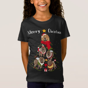 Julgran Chow Chow Chowdren Älskare Julafton Hund O T Shirt