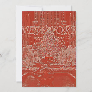 Julgran Collection - New York, New York Inbjudningar