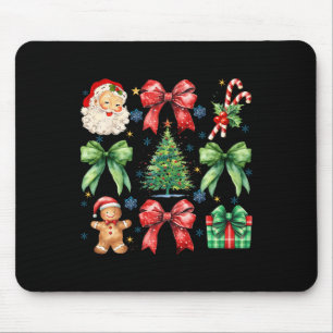 Julgran Coquette Bow Jultomten Candy Musmatta