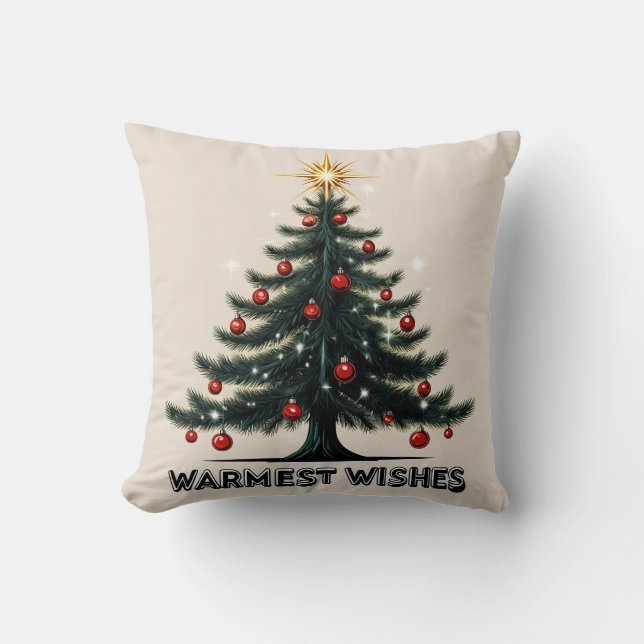 Julgran cushion kudde (Framsida)