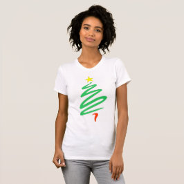 Julgran Dam T-Shirt