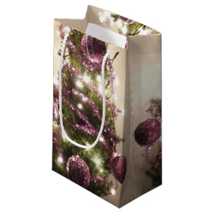 Julgran Dekoration Ljus Festive Gift Bag
