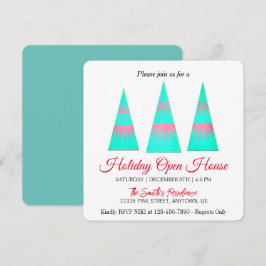 Julgran dekorationskort julkort