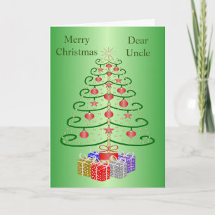 Julgran Design farbror Jul Helgkort
