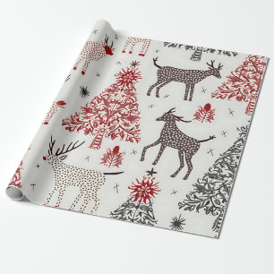 Julgran Design och renar, Omslagning Pappert Presentpapper