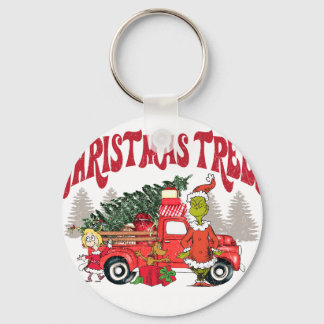 julgran direkt från gården grinch nyckelring