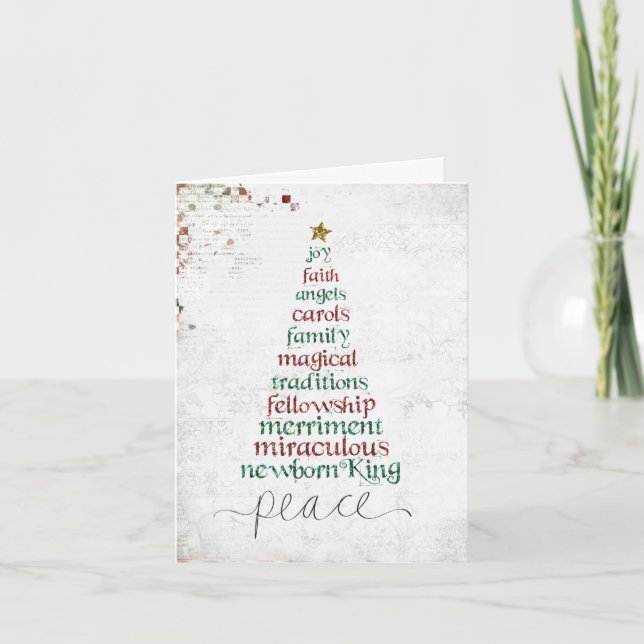 julgran ee atcard helgkort (Framsida)