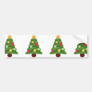 julgran emojis bildekal