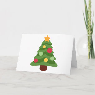 julgran emojis helgkort