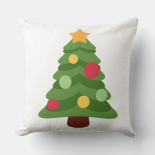 julgran emojis kudde