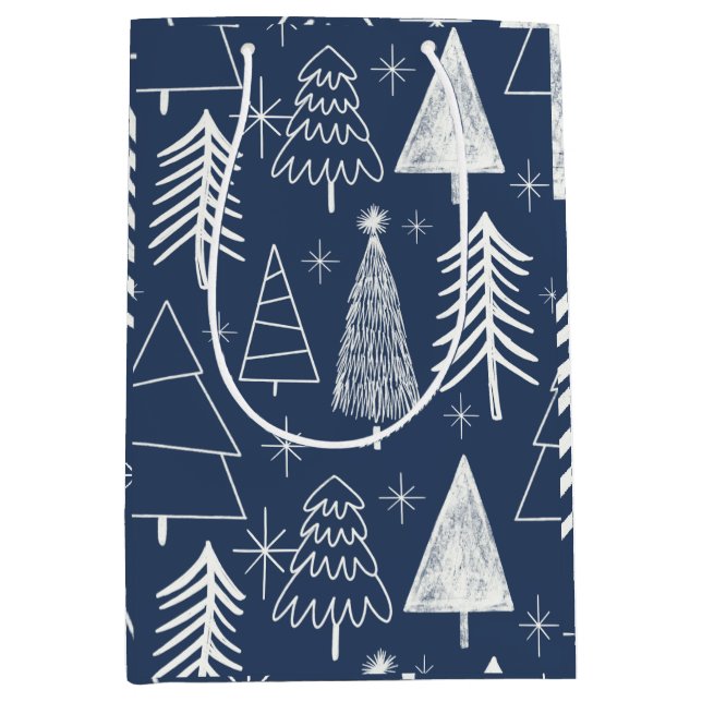 Julgran - Evergreen Träd - Gräs Träd Blue (Framsidan)