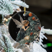 Julgran Fairy Angel Ornament - Personlig