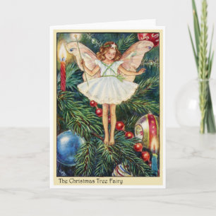 Julgran Fairy Helgkort