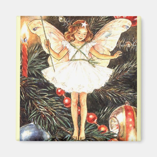 Julgran Fairy Magnet (Framsidan)