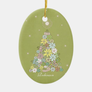 Julgran Family Namn Ornament Keepsaké