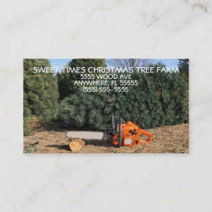 Julgran Farm Visitkort